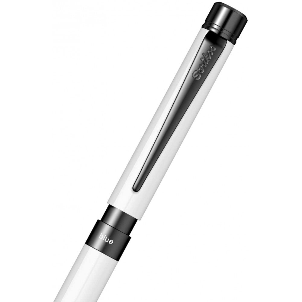 Scrikss Trio Sport 83 Multi Function Pen | Glossy White-BT