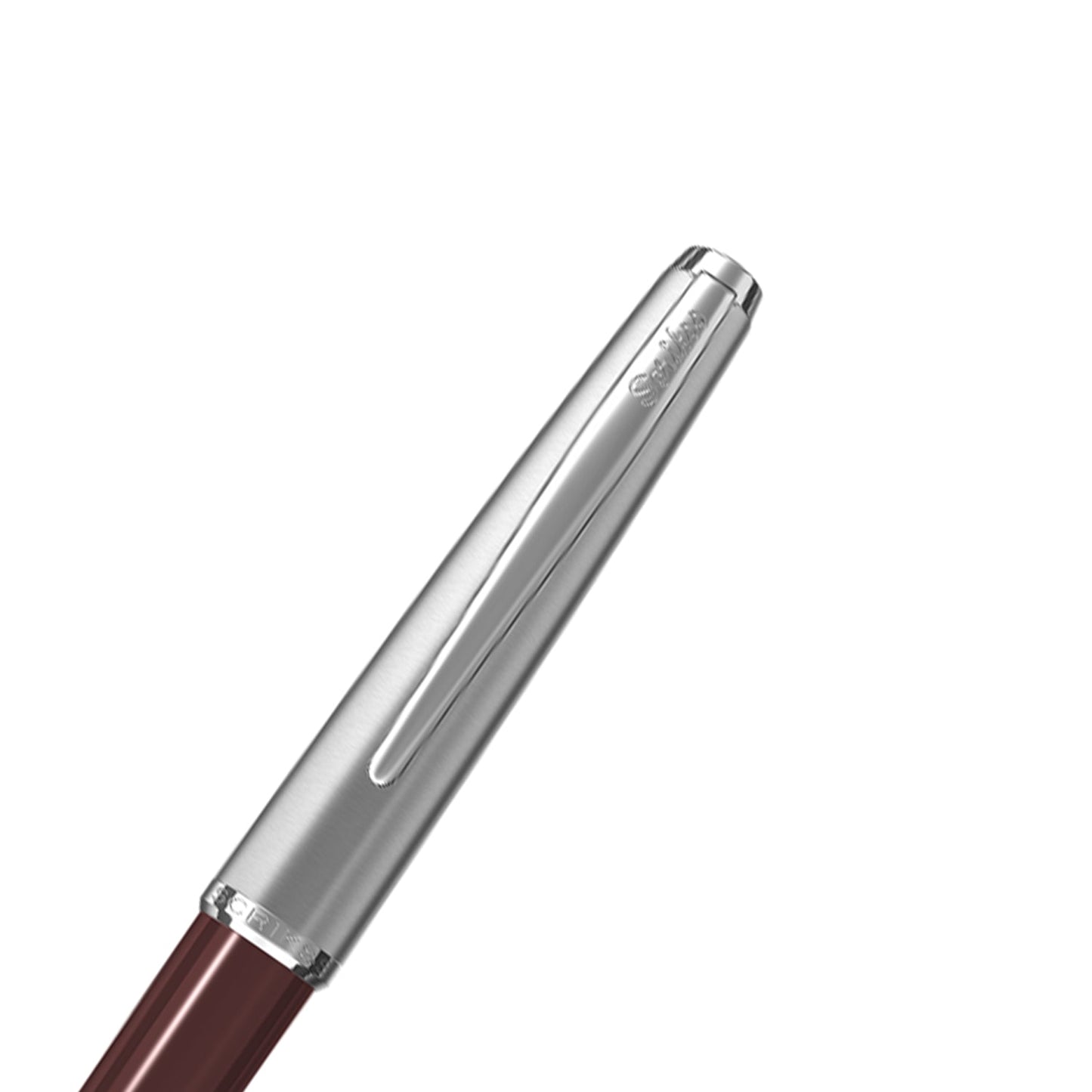 Scrikss Metropolis 78 Fountain Pen - Burgundy CT