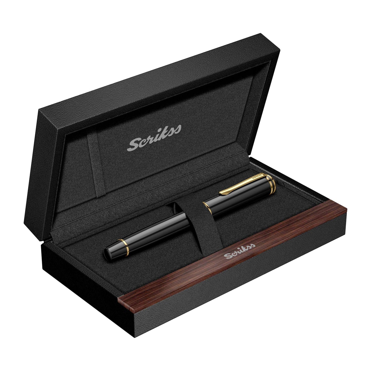 Scrikss | Fortune Series | Fountain Pen | Black GT