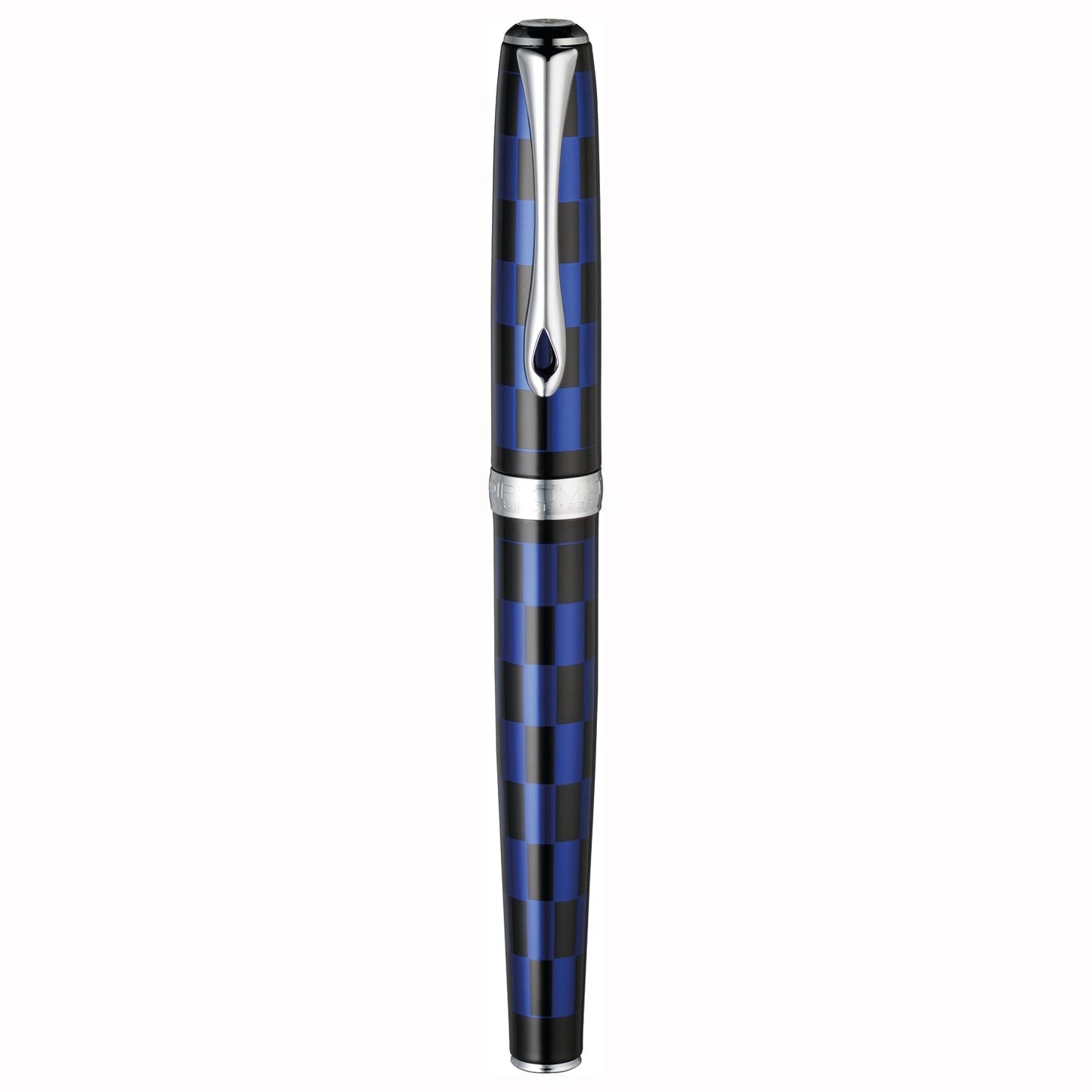 Diplomat Excellence A Plus Rome Black Blue Roller Ball Pen D40103030