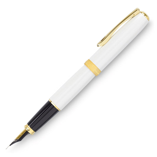 Diplomat Excellence A2 Pearl White Gold Fountain Pen
