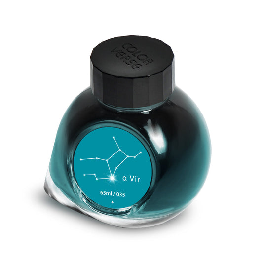Colorverse Fountain Pen Ink | Green | Project Ink | α Vir- 65ml