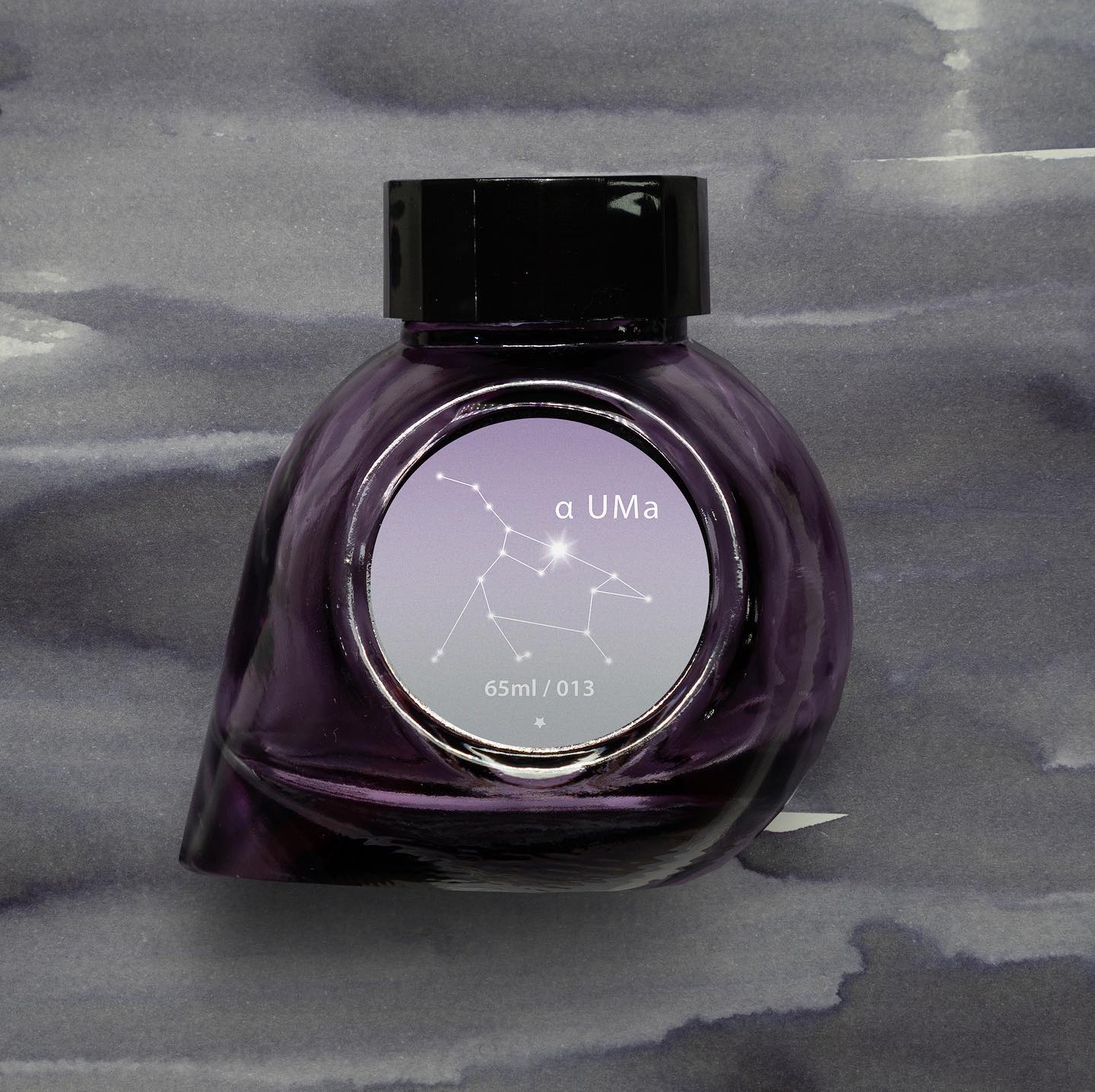Colorverse Fountain Pen Ink | Gray | Fountain Pen Bottled Ink | Project Ink | α UMa- 65ml