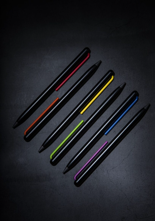 Pininfarina | Grafeex | Graphite Pencil | Brass Barrel | Orange | 0.7mm Mechanical Pencil