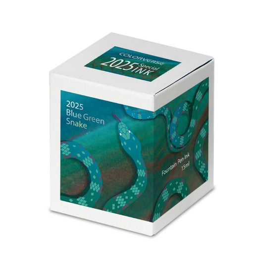 Colorverse | 2025 Blue Green Snake | Standard | Fountain Pen Ink | 15ml