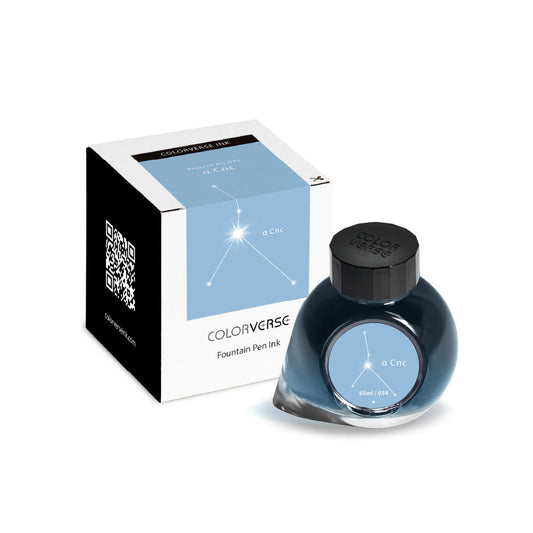 Colorverse | Blue | Fountain Pen Ink Bottled | Project Ink | α Cnc- 65ml