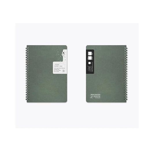 Colorverse | Spiral Bound Note Book | Notebook | Oil Green