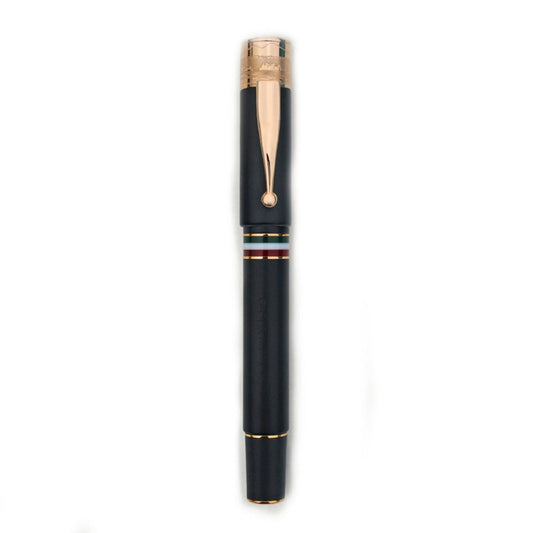 Gioia | Fountain Pen & Rollerball Pen | Partenope | Sand Black RGT