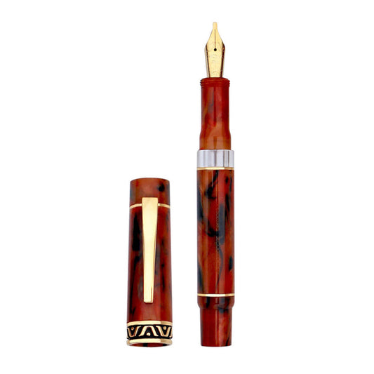 Gioia | Fountain Pen | Terra Di Napoli | Gold Trims