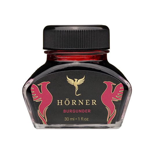 Horner | Fountain Pen | 30ml Ink Bottle | Red