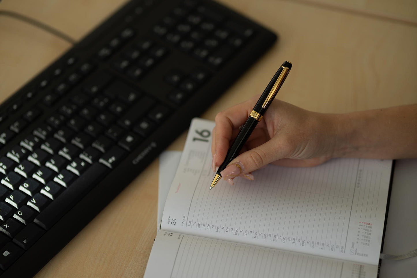 Horner | Nobilis | Ballpoint Pen | Black - GT - penpencilink