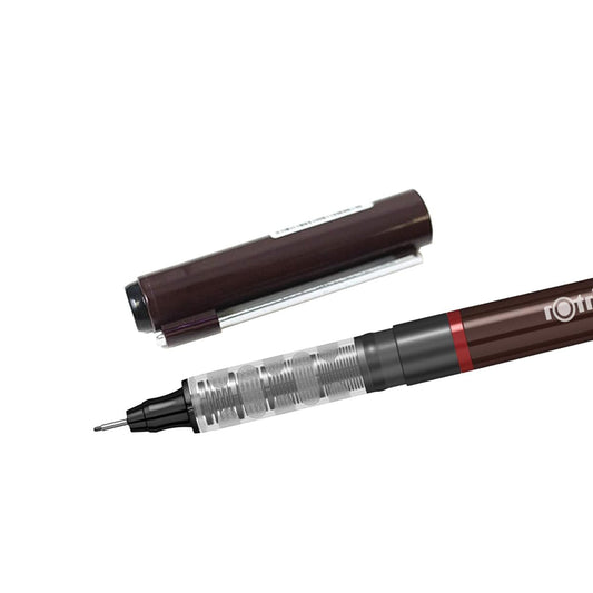Rotring | Tikky | Graphic Fineliner | Black Pigment Lightfast | 0.3mm, 0.5mm | 6 Pen Set | 3 Each