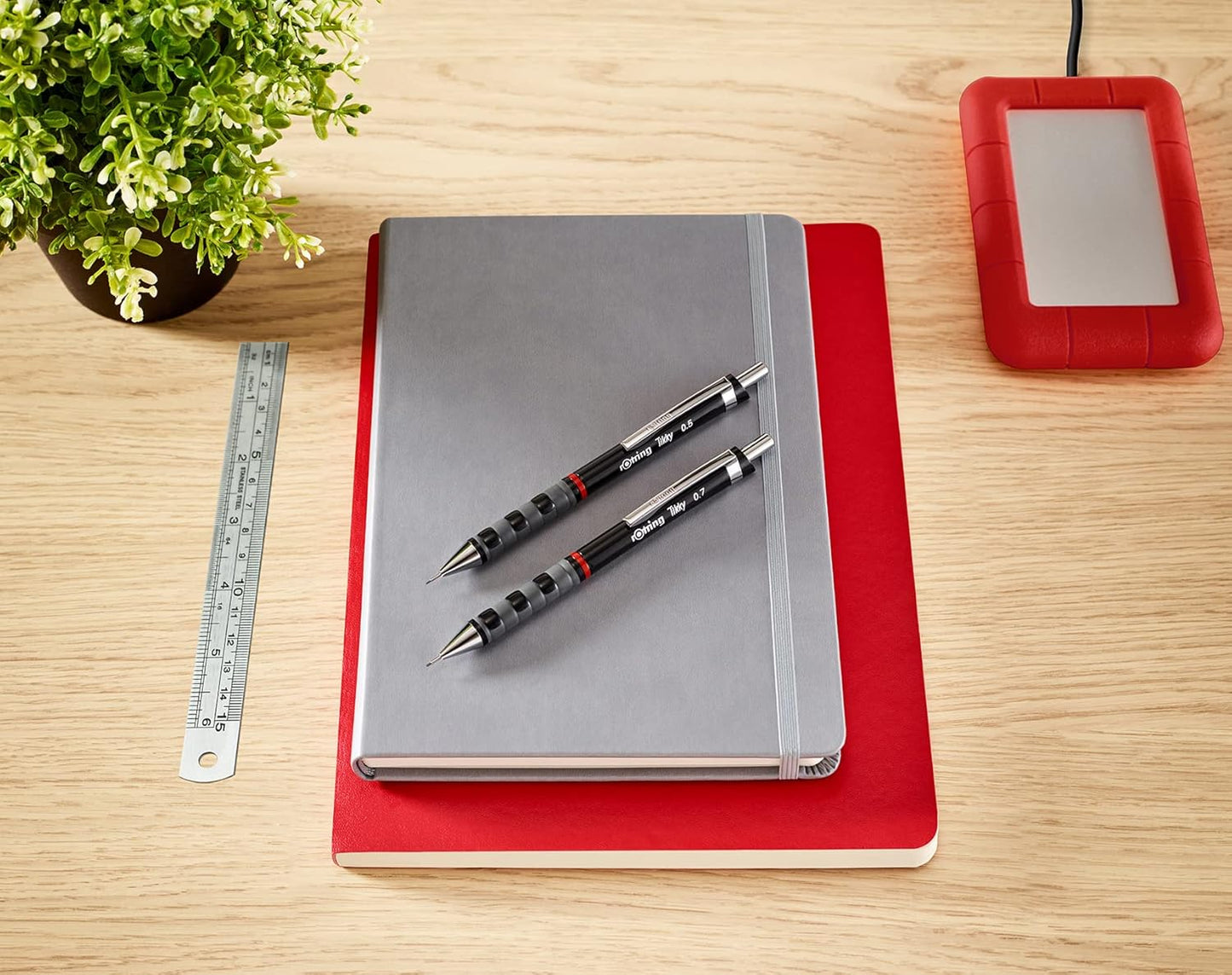 Rotring Tikky 0.5mm Mechanical Pencil – Black with Spare Leads - penpencilink