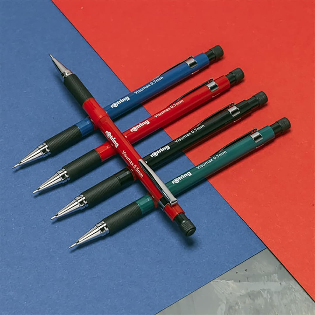 Rotring | Visumax | Mechanical Pencil | 0.7 mm | 2B Lead | Dark Green