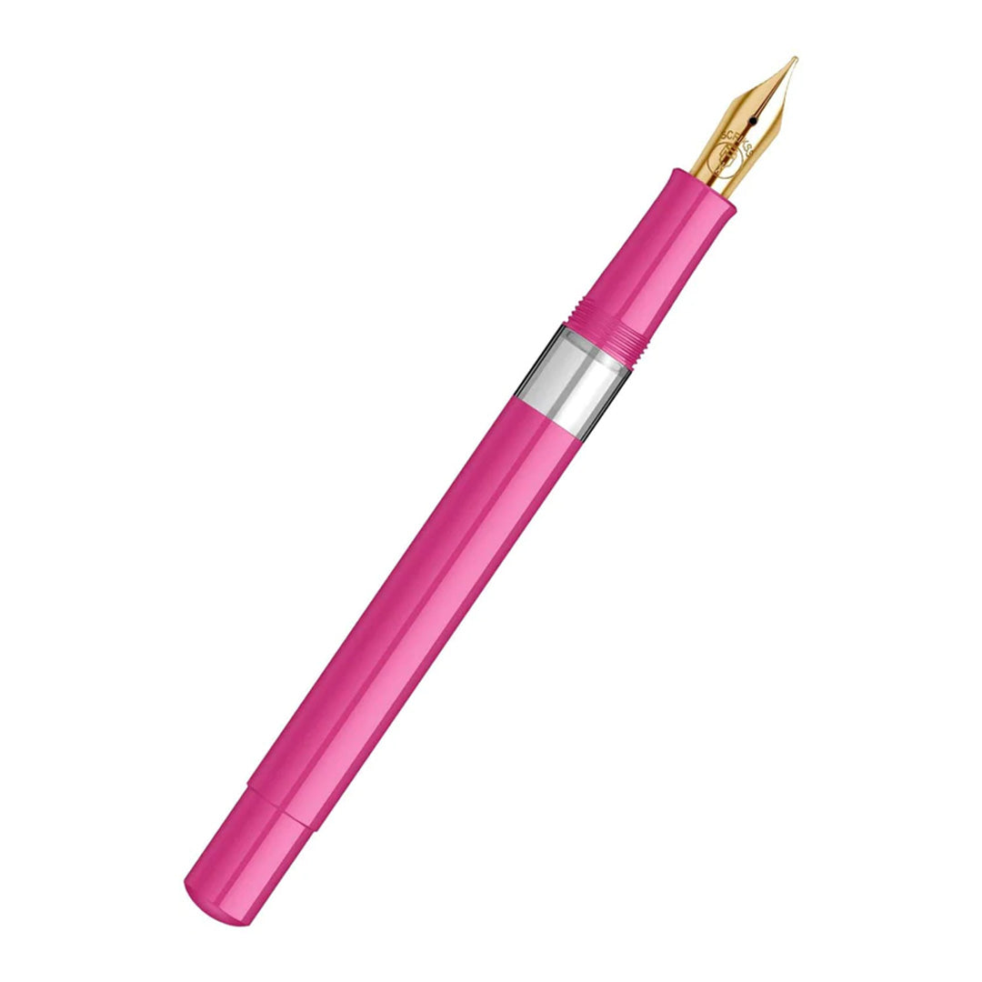 Scrikss 419 Medium Nib Fountain Pen - Pink GT