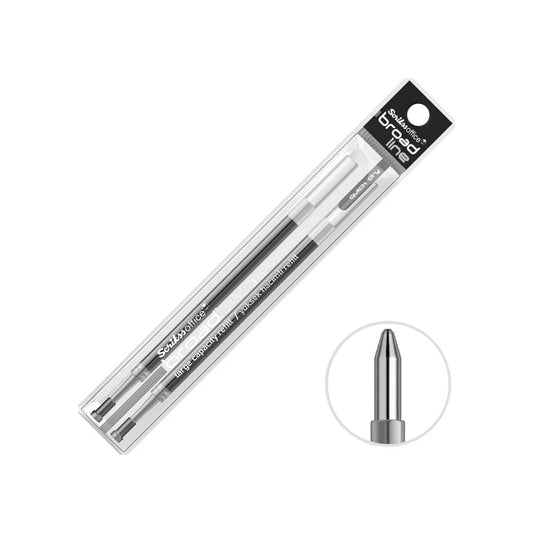 Scrikss | Broadline | 1.0mm Refill | Black Set of 10 Packets