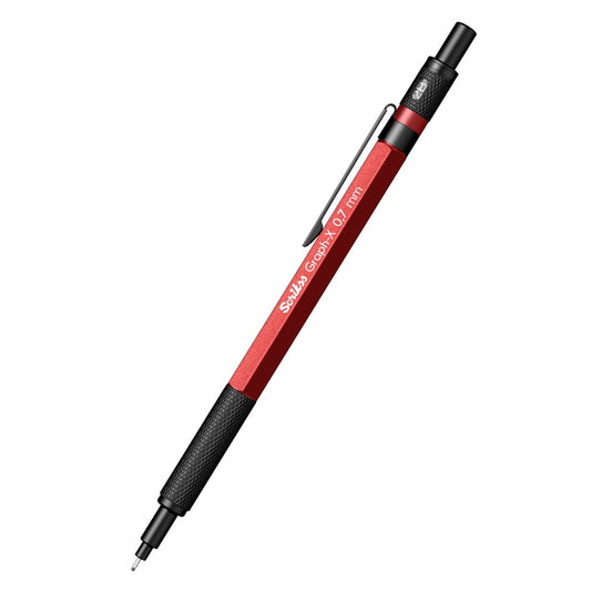 Scrikss Graph-X 0.7mm Mechanical Pencil | Metallic Red