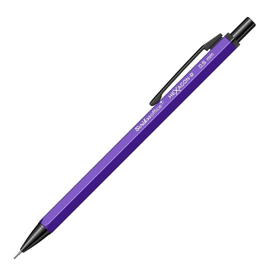 Scrikss | Hexagon-R | Mechanical Pencil | 0.5mm | Purple