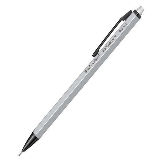 Scrikss | Hexagon-R | Mechanical Pencil | 0.5mm | Silver