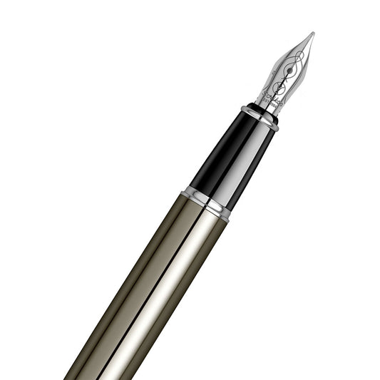 Scrikss Noble 35 Medium nib Fountain Pen - Titanium CT