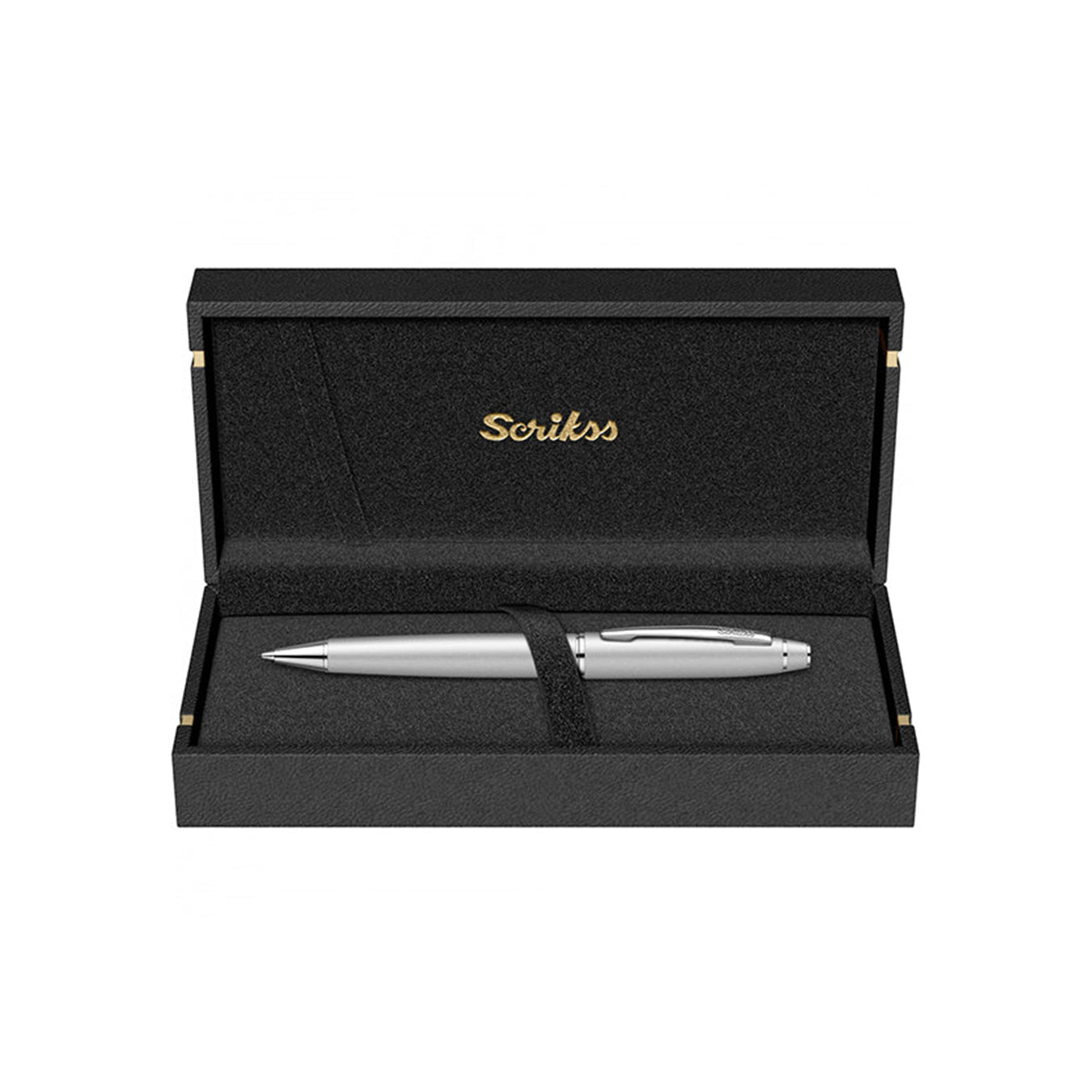 Scrikss | Noble | 0.7mm Mechanical Pencil | Matt Chrome