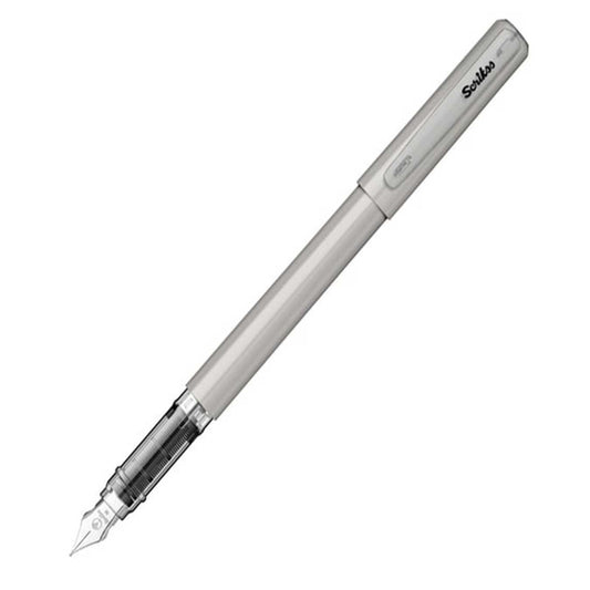 Scrikss Primeo Medium Nib Fountain Pen - Grey