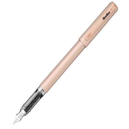 Scrikss Primeo Medium Nib Fountain Pen - Latte
