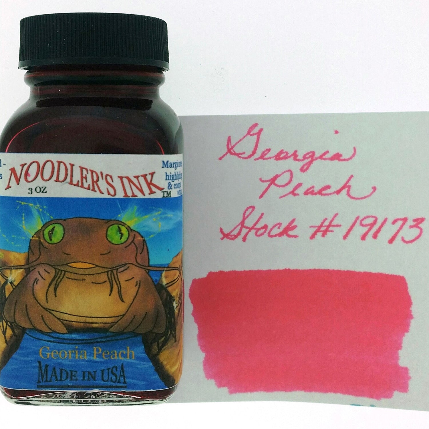 Noodler's Ink Bottle (Georia Peach - 88 ML) 19173 – Penopedia