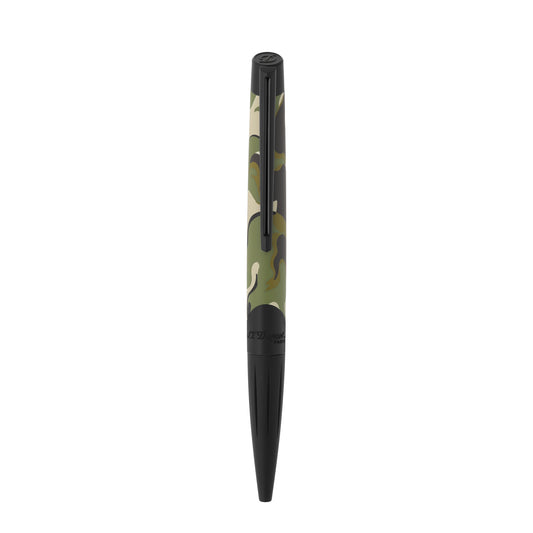 S T DUPONT Defi-Milenium Ballpoint Pen Camo (Khaki)