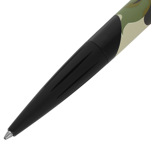 S T DUPONT Defi-Milenium Ballpoint Pen Camo (Khaki)