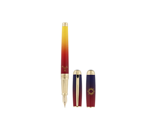 S.T. Dupont New Line D Montecristo L'Aurore Fountain Pen.