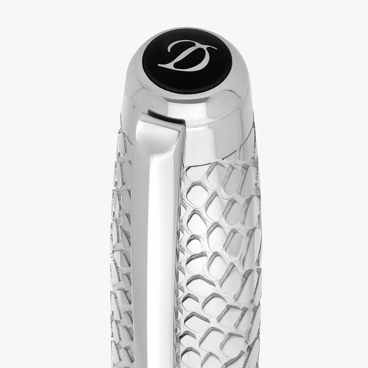 S.T. Dupont Line D Eternity L Snake Skin Green Roller Ball Pen.