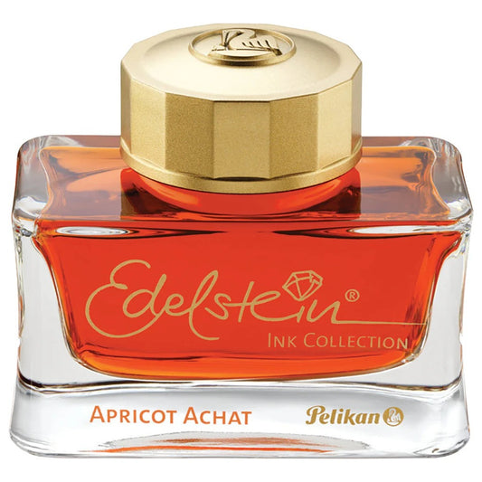 Pelikan Edelstein Ink Bottle (Apricot Achat - 50 ML) 303118 (Special Edition)