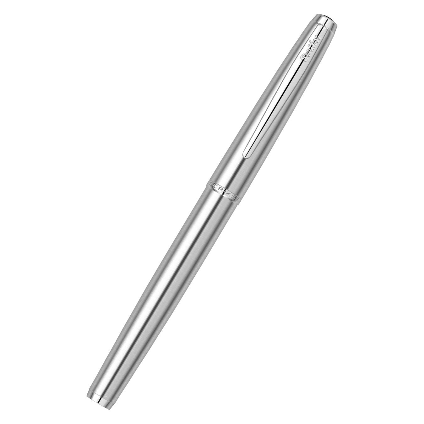 Scrikss Metropolis 78 Fountain Pen | Stainless Steel CT