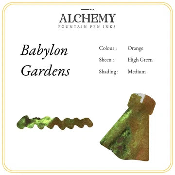 Endless LABS.16 Alchemy Fountain Pen Inks - Babylon Gardens - 45 ML