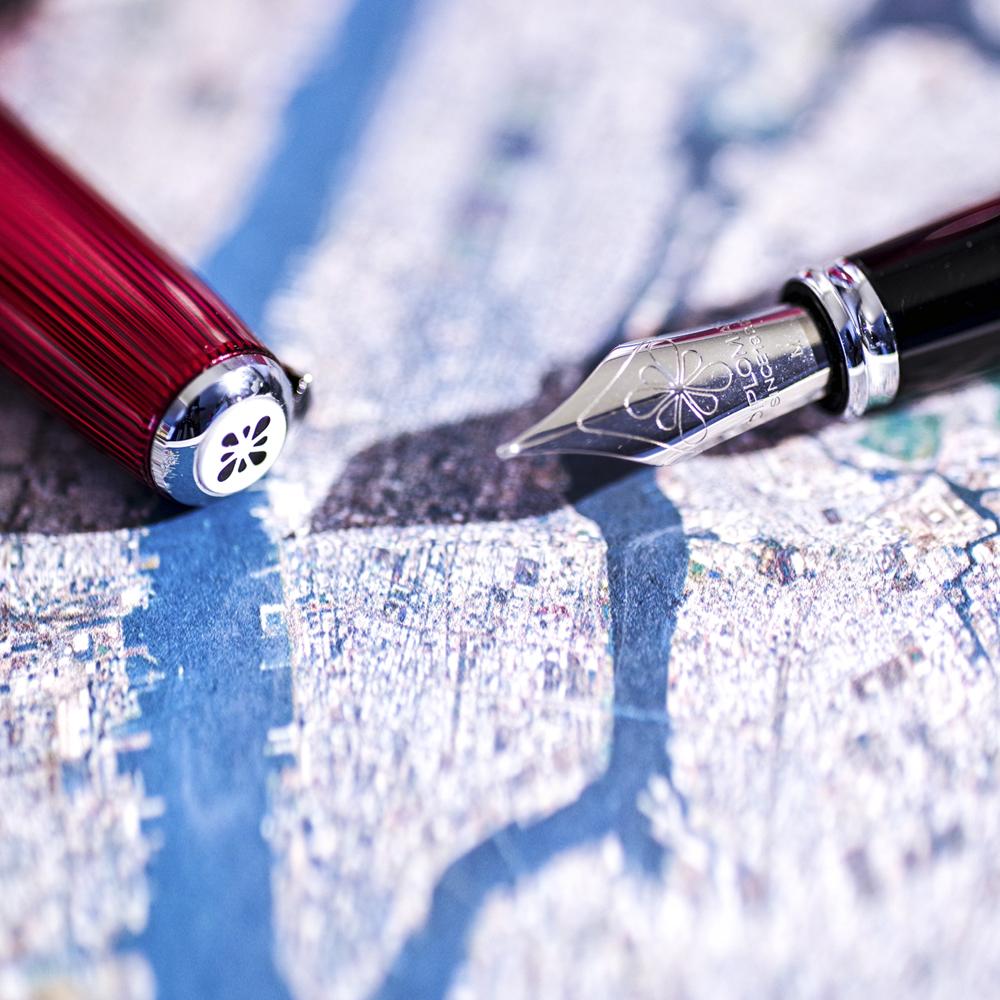 Diplomat Excellence A2 Skyline Red Fountain Pen