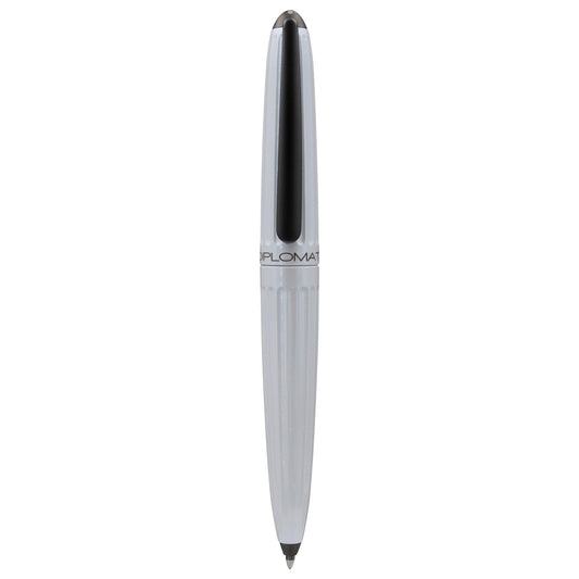 Diplomat Aero Pearl White Ballpoint Pen