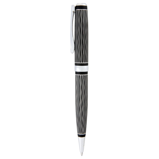 Diplomat Excellence A Plus Wave Guilloche Lapis Black easyFLOW Ball Pen D40104040