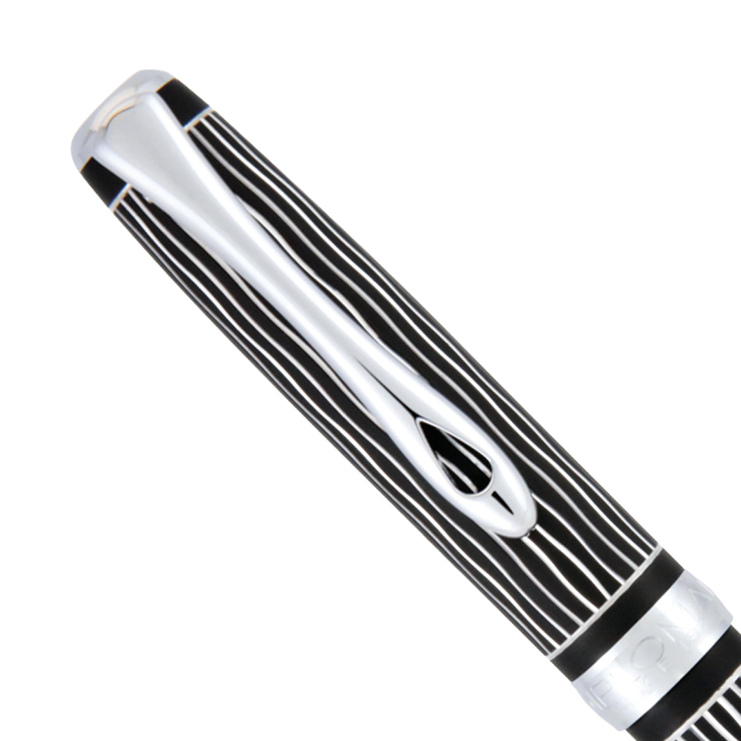 Diplomat Excellence A Plus Wave Guilloche Lapis Black easyFLOW Ball Pen D40104040