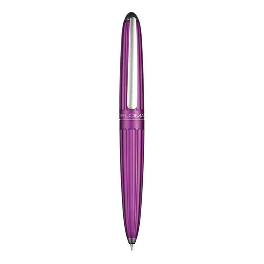Diplomat Aero Violet Mechanical Pencil (0.7MM) is shaped like the airship named Zeppelin of the 1900's