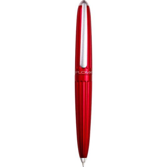 Diplomat Aero Red Mechanical Pencil (0.7MM) is shaped like the airship named Zeppelin of the 1900's