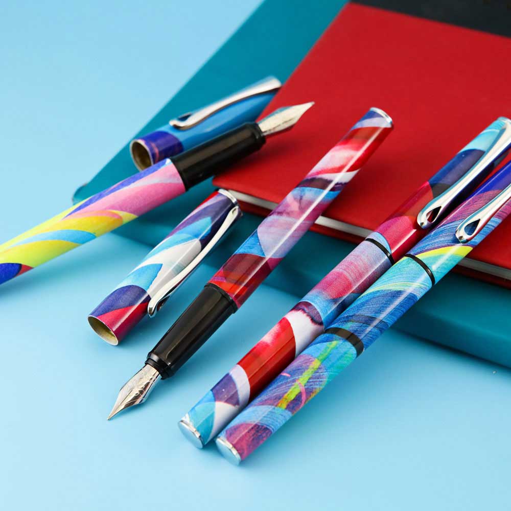 Diplomat Esteem MadC Blue Fountain Pen