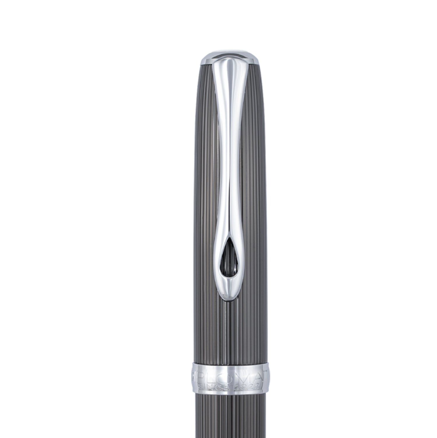 Diplomat Excellence A2 Guilloche Black CT Fountain Pen