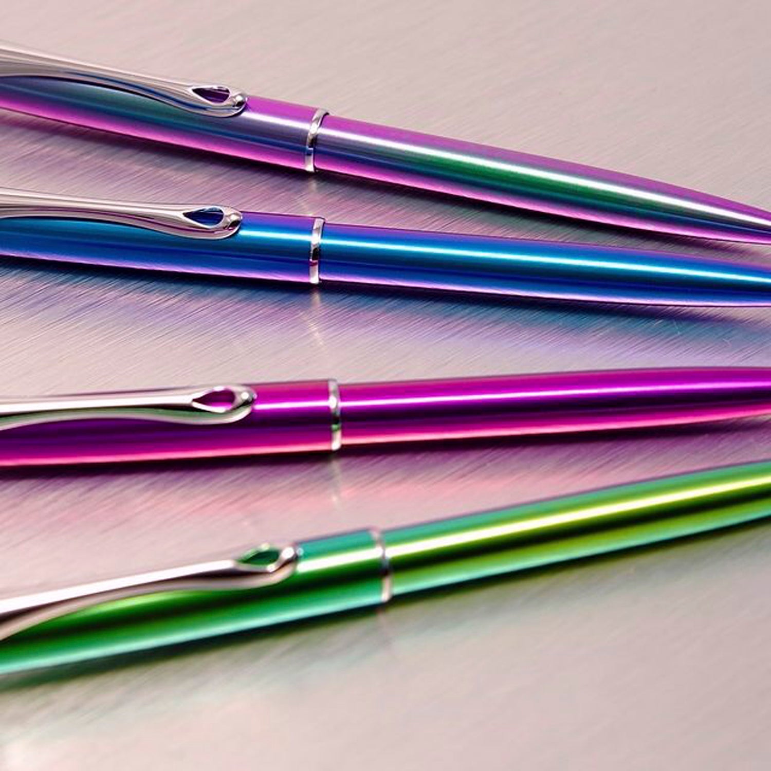 Diplomat Traveller Funky Blue CT Fountain Pen
