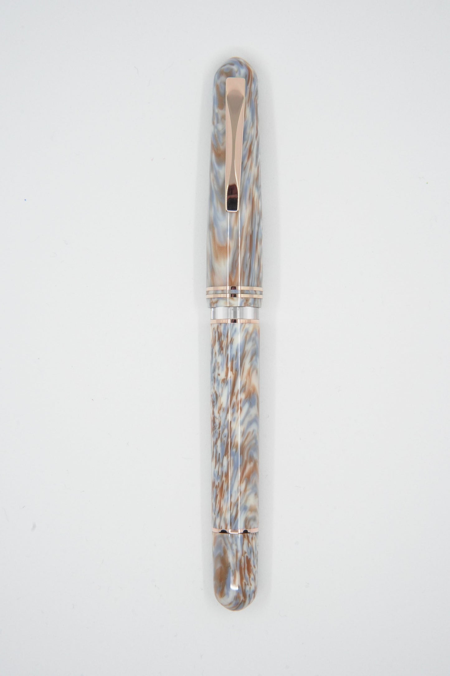 Gioia | Metis | Fountain Pen | Cappuccino | Rose Gold Trims