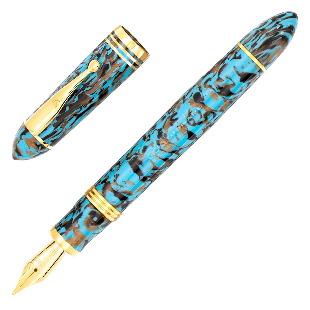Gioia | Fountain Pen | Capodimonte Kawari | Gold Trims