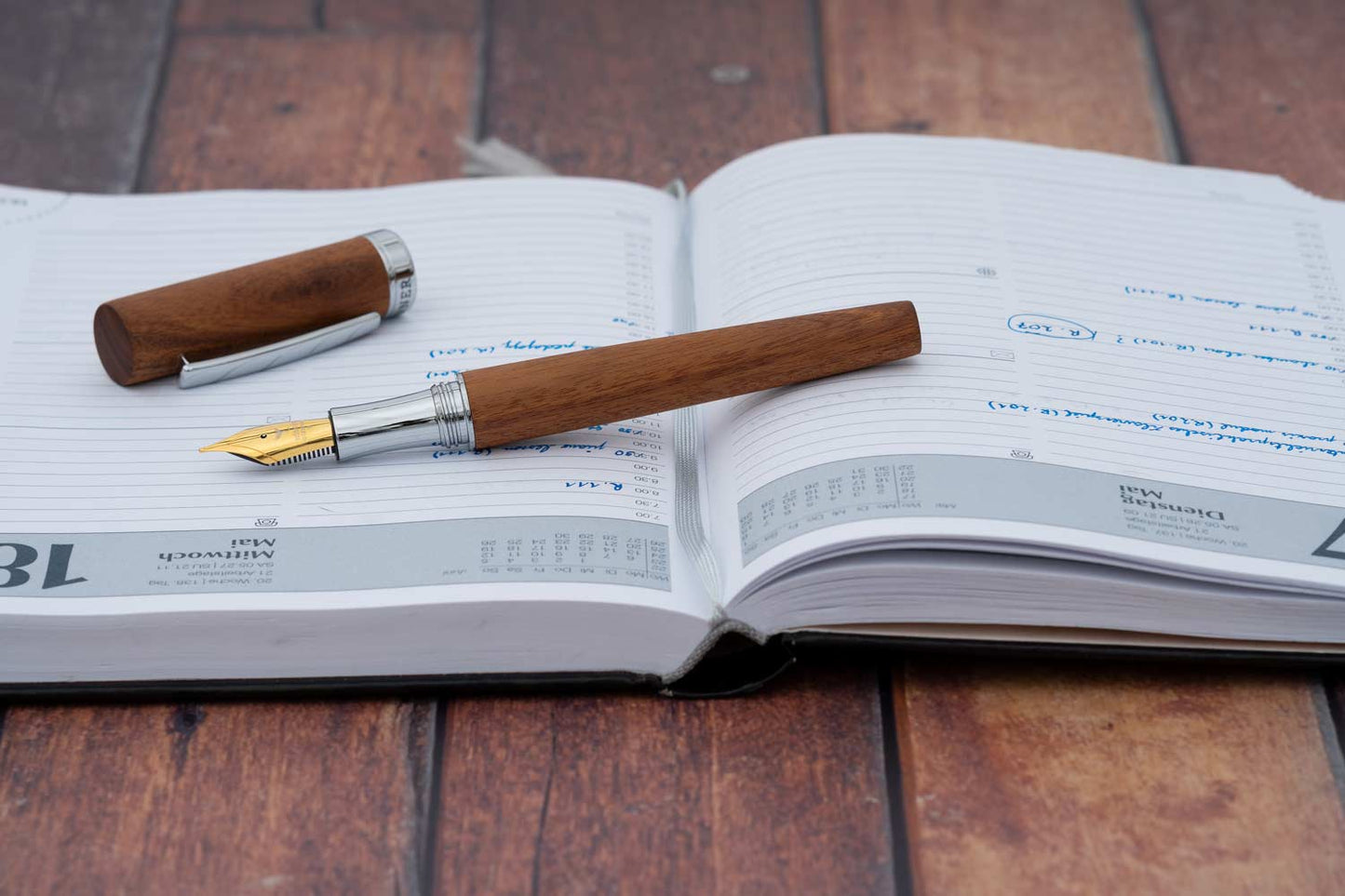 Horner | Scriptum | Fountain Pen | Mahogany Wood