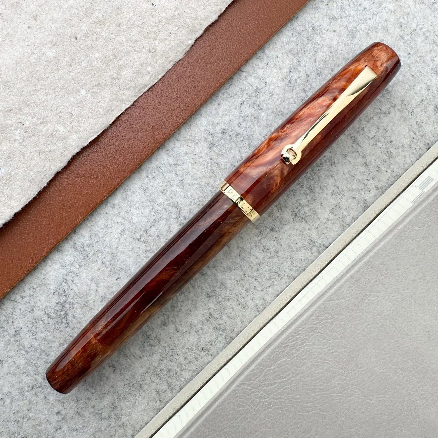 Penlux | Fountain Pen | Concerto | Amber GT