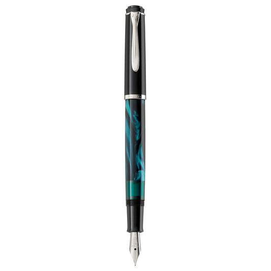 Pelikan Classic M205 Petrol Marbled Fountain Pen (Special Edition)