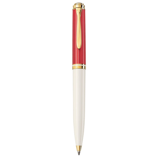 Pelikan Souveran K600 SE Red/White Ballpoint Pen 823135 (Special Edition)